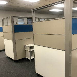 Herman Miller Canvas Cubicles For Sale - Image 4
