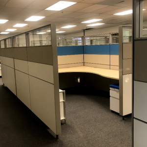 Herman Miller Canvas Cubicles For Sale - Image 3