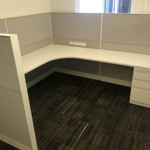 8x7 Teknion Cubicle - Image 3