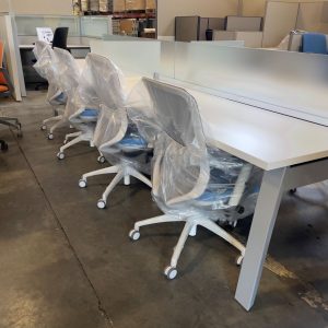 Pre-owned Knoll Antenna Fixed-Height Benching Unit - Image 2