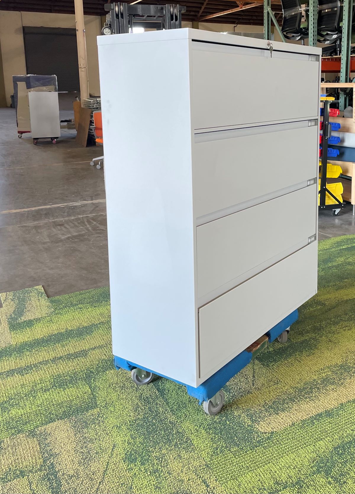 Drawer Metal Lateral File Cabinets Cubicle Resources