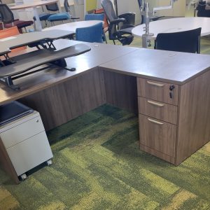 wallnut clor desk - Image 2